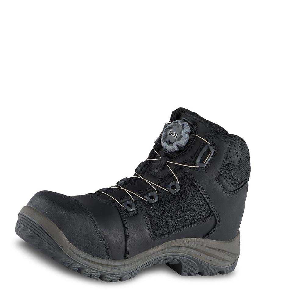 Red Wing Tradesman 5-inch CSA Safety Toe Men's Hiking Boots Black | ZA 26DFM